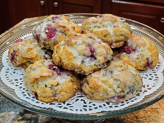 Kim Vo's Favorite Ridiculously Easy Lemon Raspberry Scones