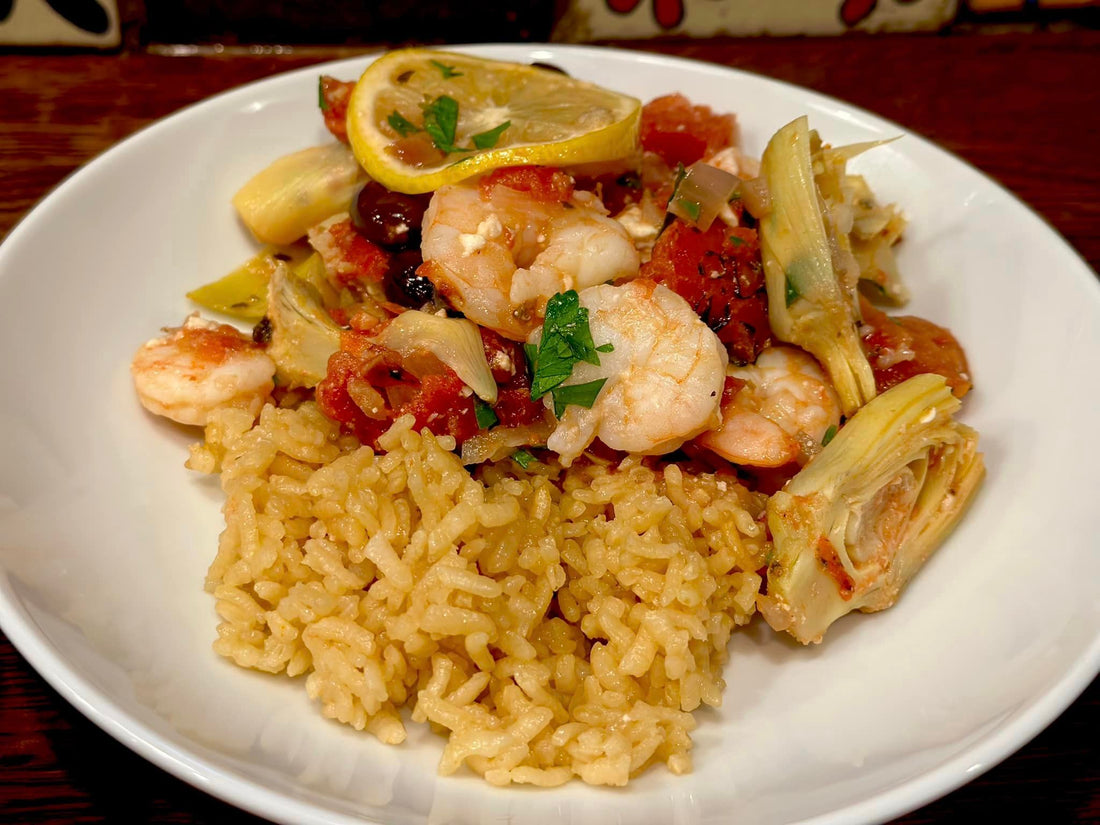 Stoner's Mediterranean Shrimp