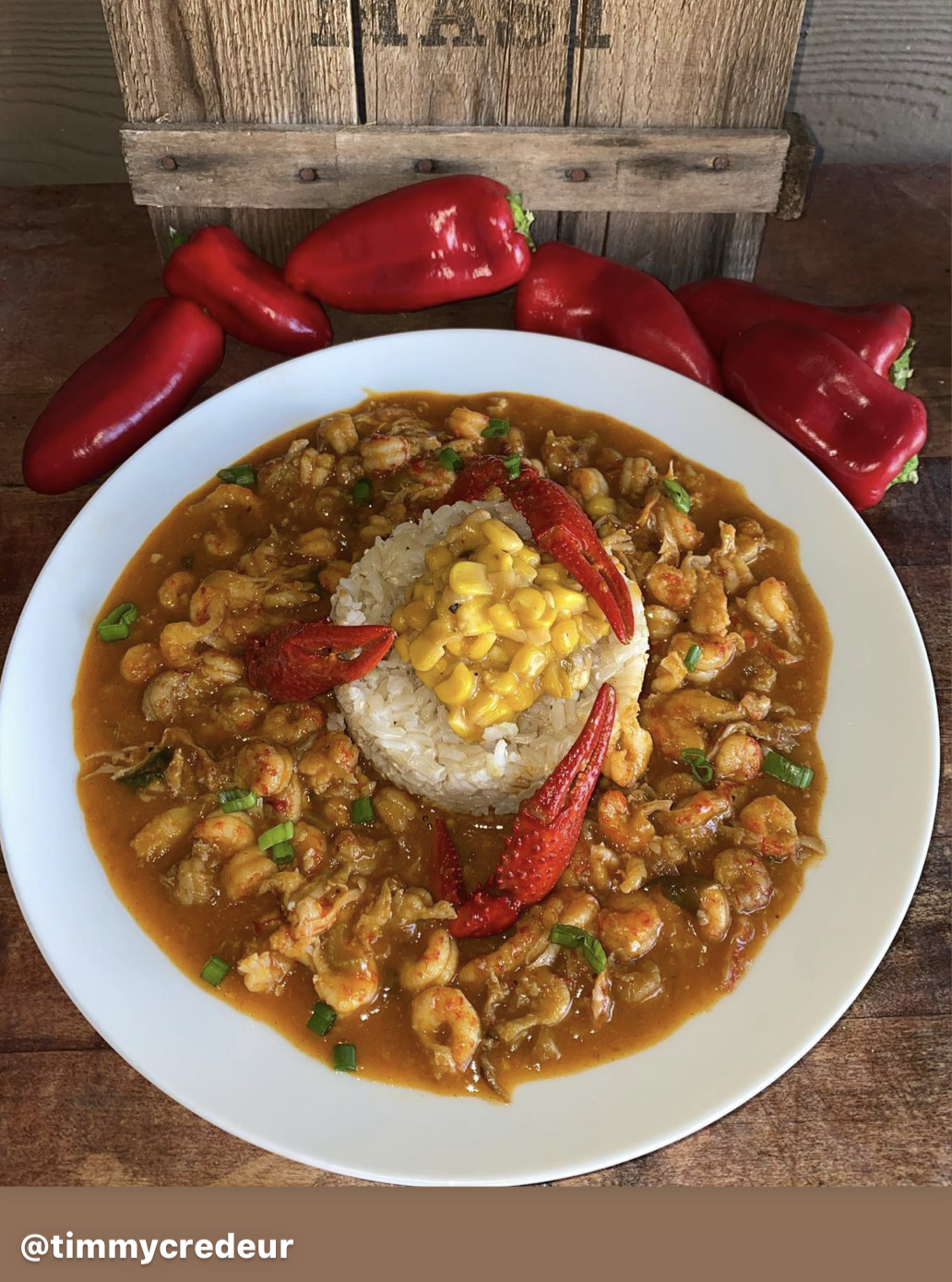 Timmy's Crawfish Étouffée