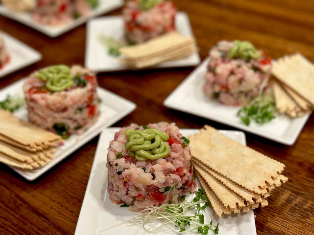 Jason Stoner's Vegan Cauliflower Ceviche with Lime and Avocado Mousse