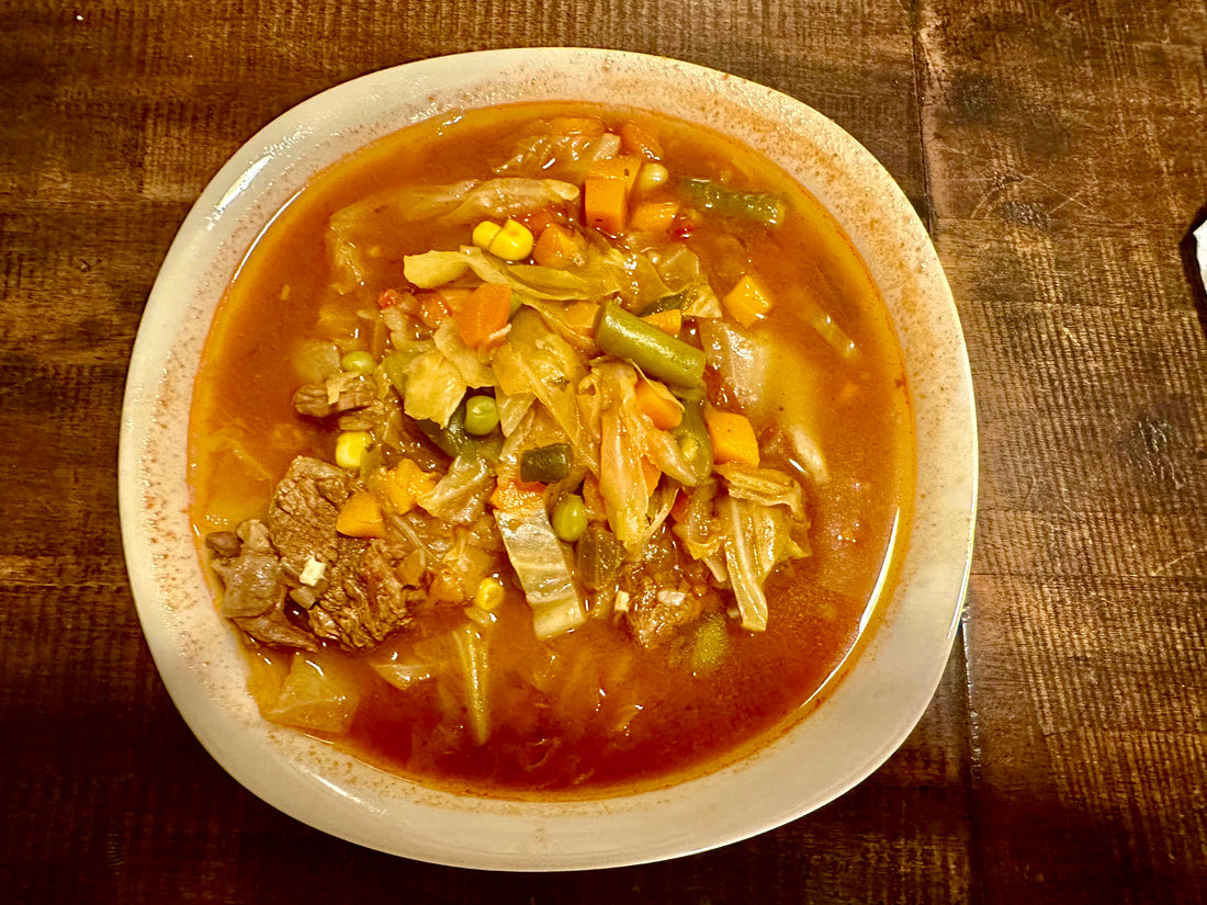 Rina's Beef Vegetable Soup
