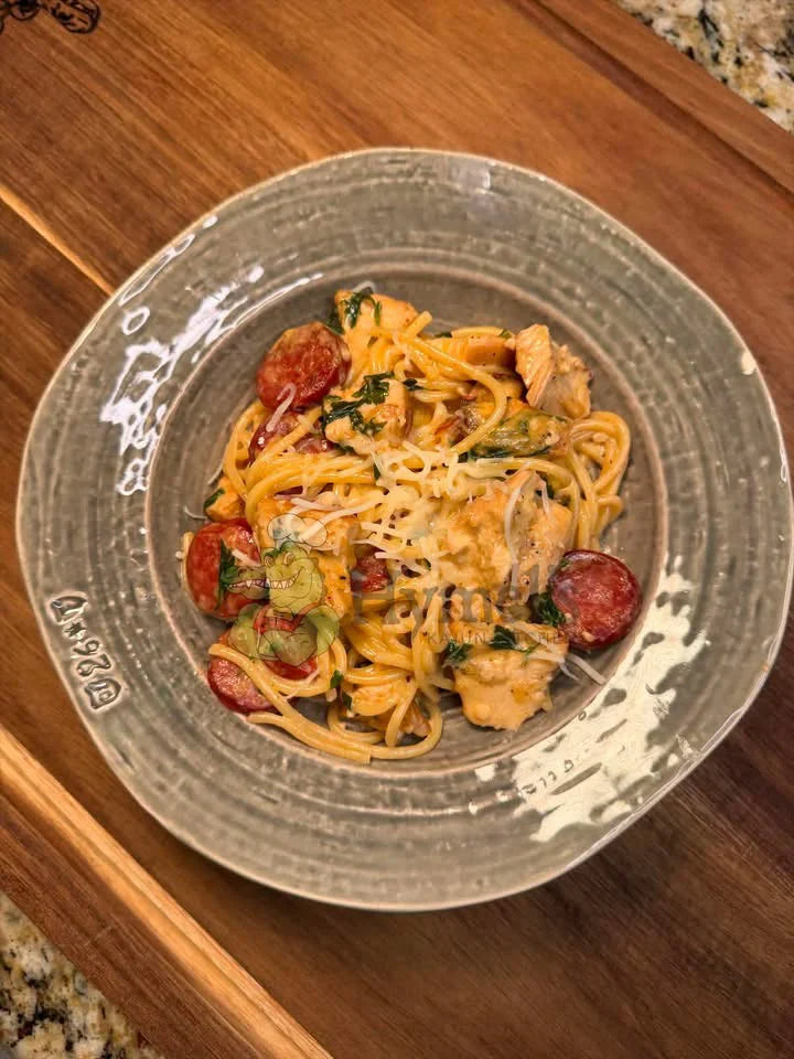 Cajun Chicken & Sausage Alfredo