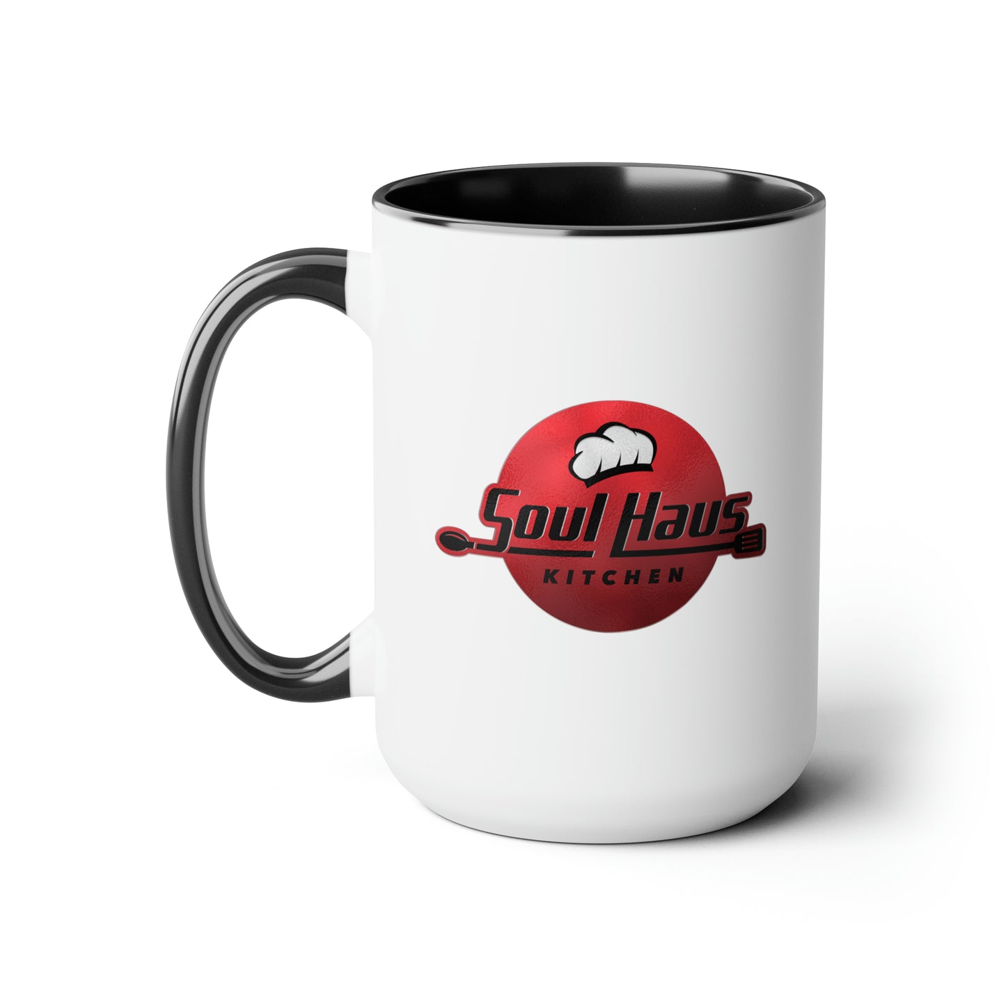 Soul Haus Two-Tone Coffee Mugs, 15oz