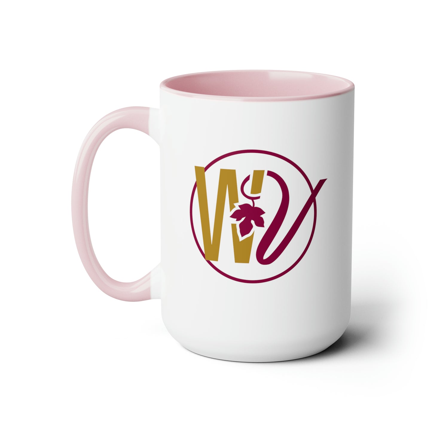 Whiskey & Vine Two-Tone Coffee Mugs, 15oz