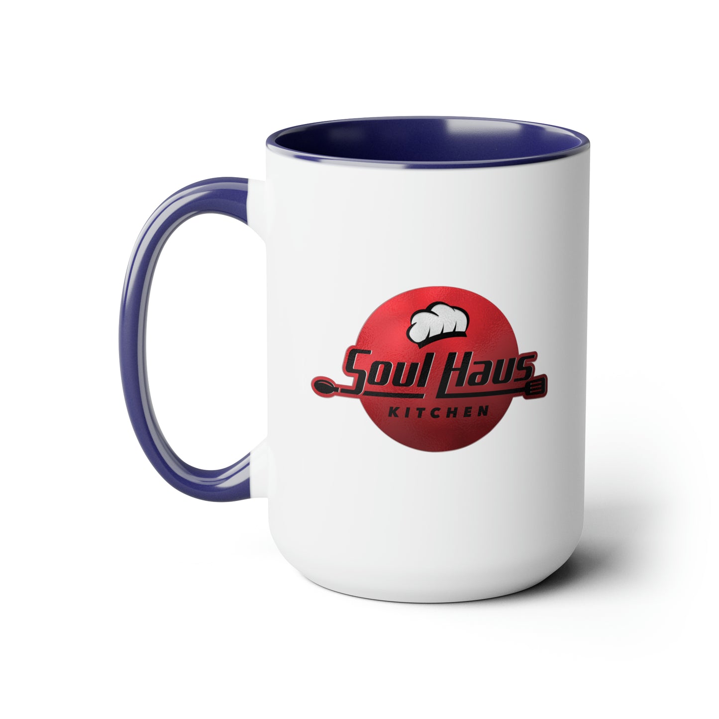 Soul Haus Two-Tone Coffee Mugs, 15oz