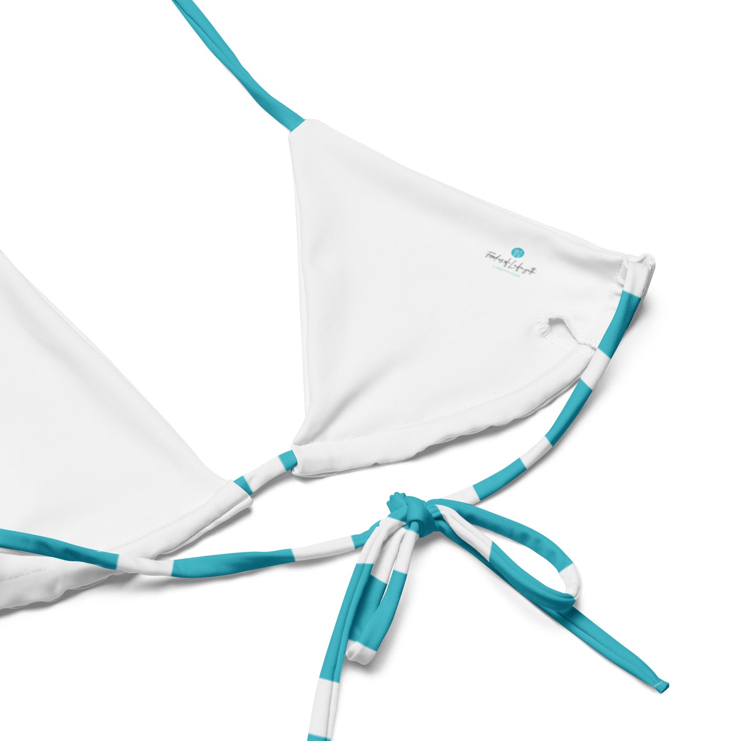 All-Over Print Recycled String Bikini
