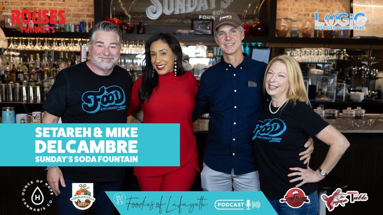 Sunday's Soda Fountain Lafayette podcast cover