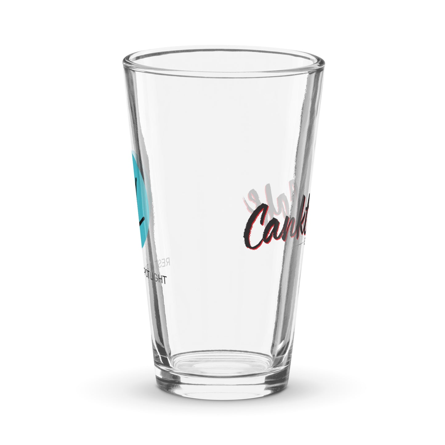 Cankton Cafe Shaker pint glass