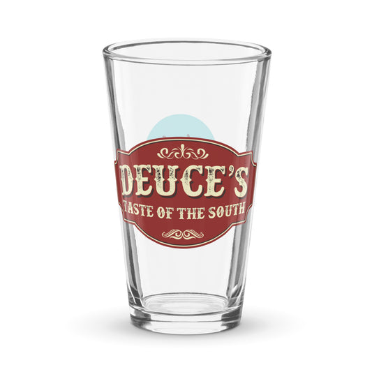 Deuce's Taste of the South Shaker pint glass