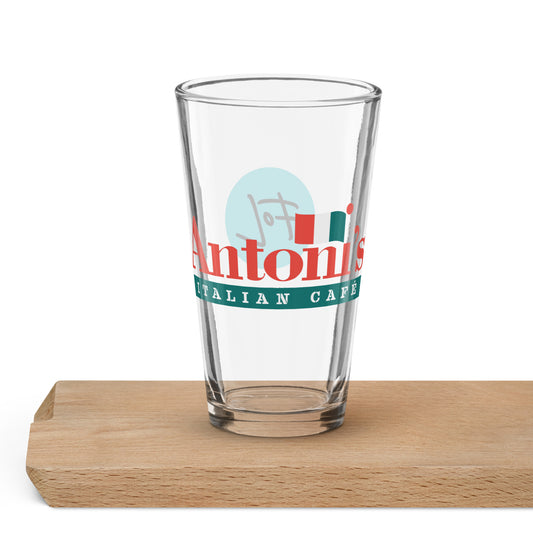 Antoni's Italian Cafe Shaker pint glass