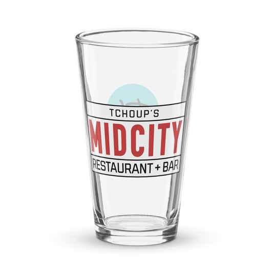Tchoup’s Midcity Restaurant & Bar Shaker Pint Glass